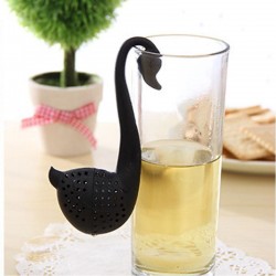 Swan Tea Infuser - Black