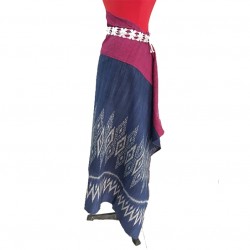 Meena Hand Spun & Woven Cotton Sarong - Right