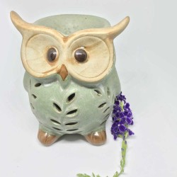 Owl Porcelain Aroma Burner